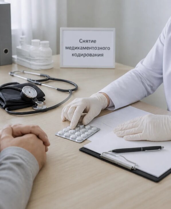 Снятие медикаментозного кодирования в Лыткарине от 5122 р. | Медзона