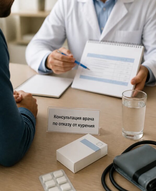 Консультация врача по отказу от курения для взрослых в Лыткарине